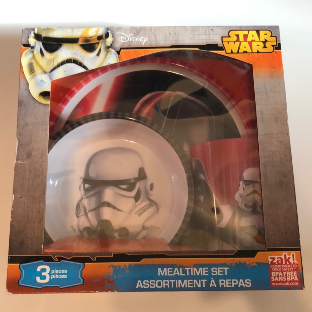 Star Wars meal time set
